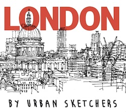 book cover by London Urban Sketchers 