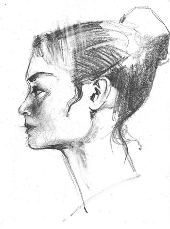 head in profile