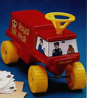 toy post van